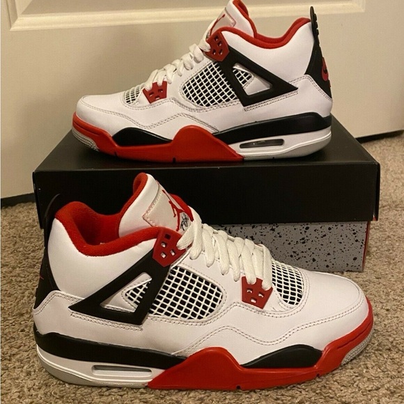 Air Jordan 4 Fire Red - Picture 2 of 2